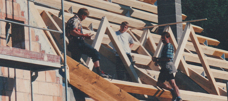 Bauen, Renovieren und Sanieren auf dem Dach...